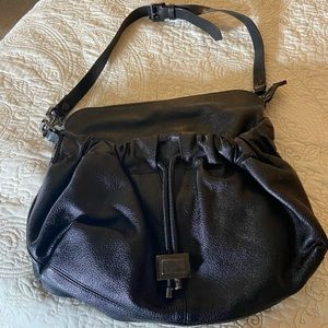 Like new genuine Burberry black leather purse